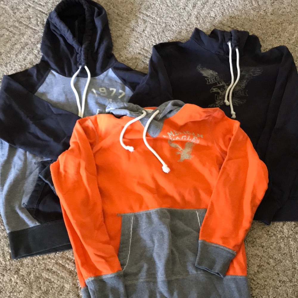 American Eagle lot of 3 sweatshirts